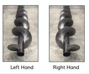 Left Hand & Right Hand Screw Conveyor